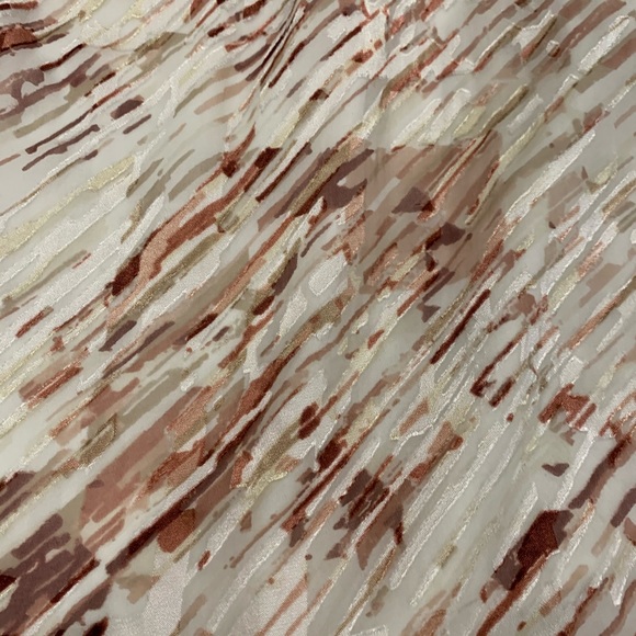 WHBM silk burnout blouse - Picture 8 of 8